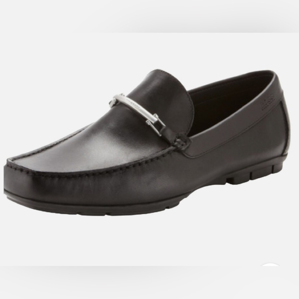 HUGO BOSS MEN’S “DOSTER” SHOE - New w/box - black - S 11